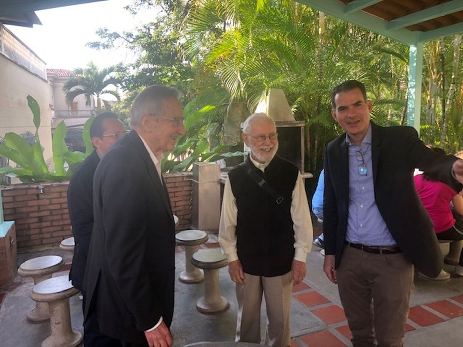 Con Pedro Trigo y Rafael Luciani