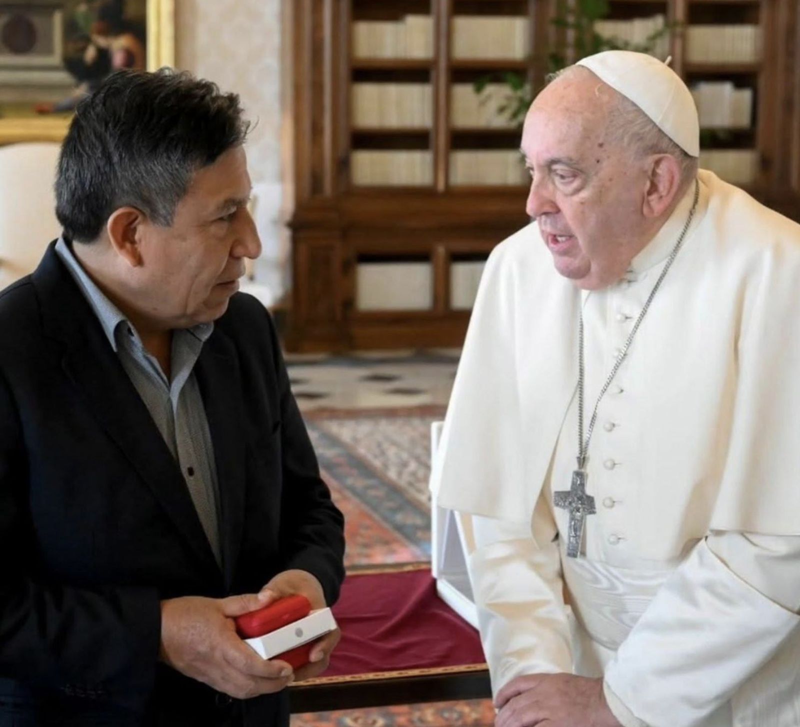 Papa y vice Bolivia