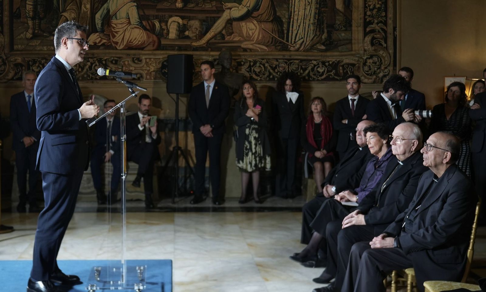 Bolaños en la embajada de la Santa Sede