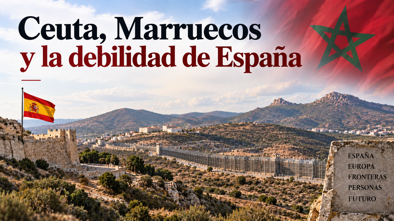 Ceuta, Marruecos y la debilidad de España(OpenAI ChatGPT)