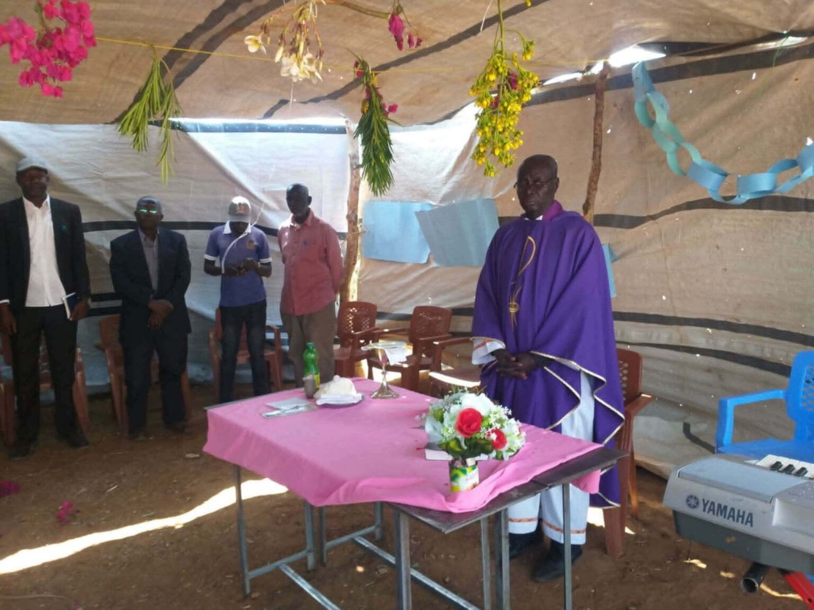 Padre Youhanna Al-Amin, sacerdote en Kauda, Sudán