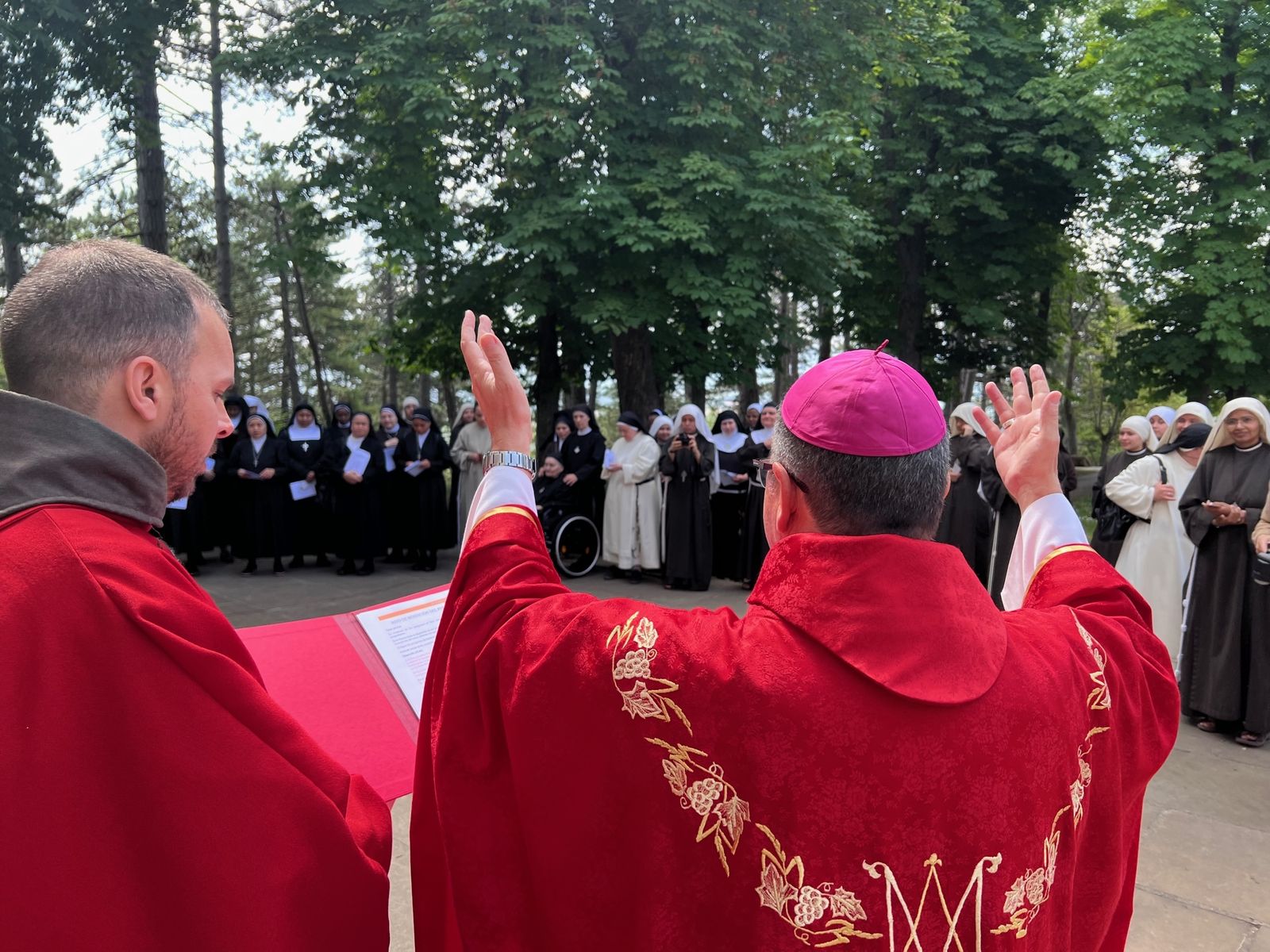 Las 101 monjas de clausura de Vitoria y de la  zona rural celebran el Jubileo de Estíbaliz
