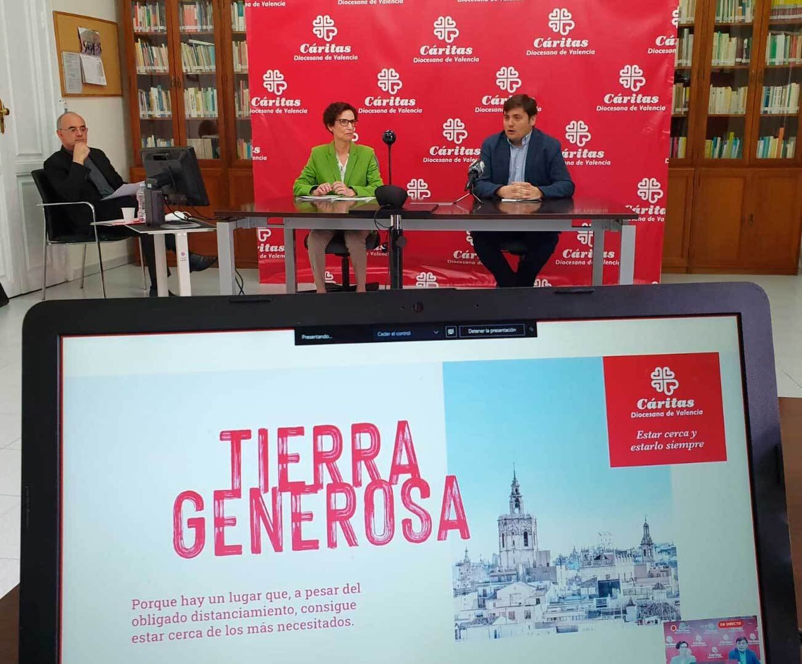 Cáritas  en la pandemia