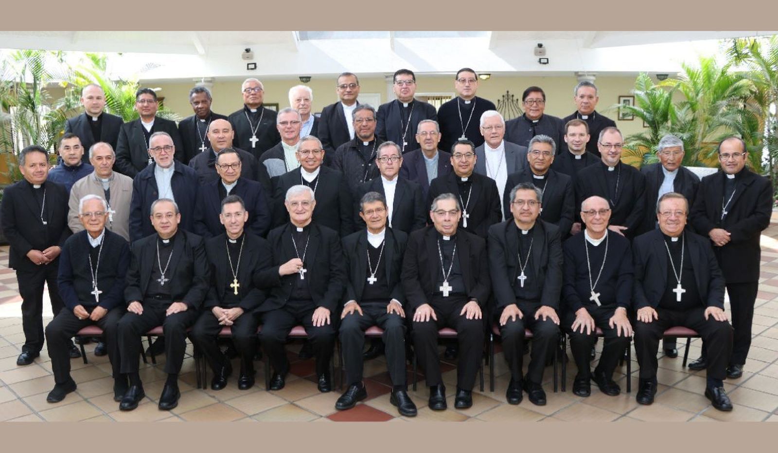 Los obispos de Ecuador, reunidos para su Plenaria