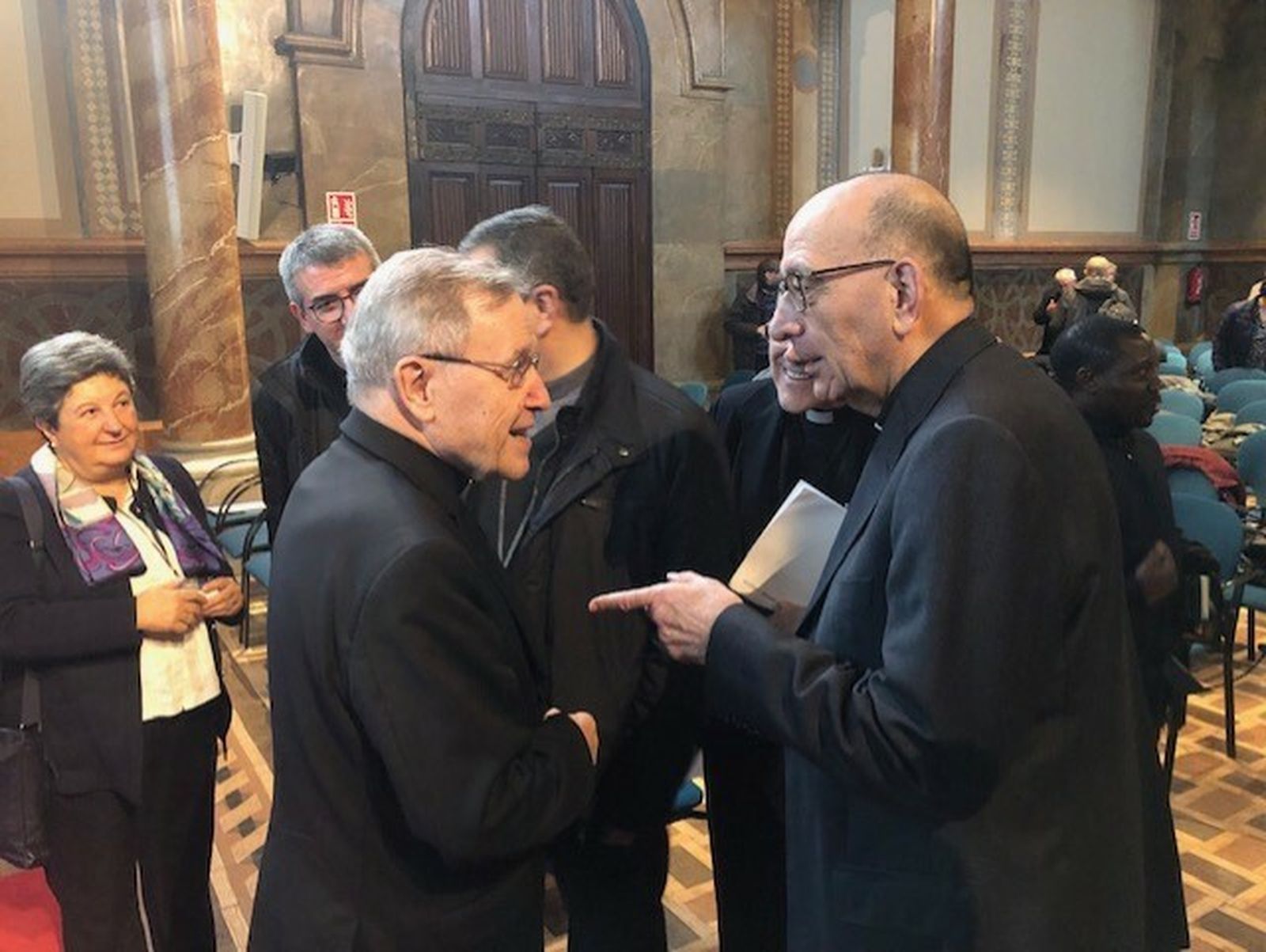 Kasper y el cardenal Omella