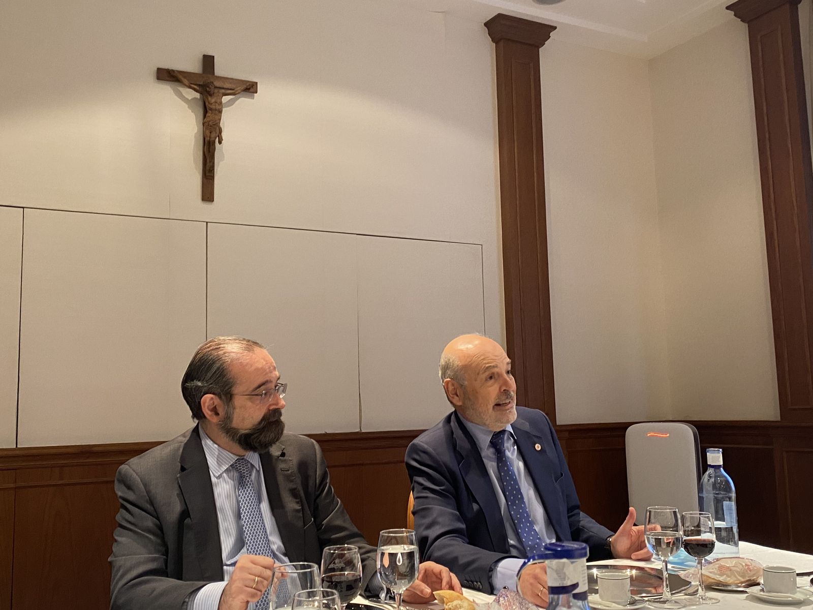 Rafael Sánchez Saus y Alfonso Bullón de Mendoza