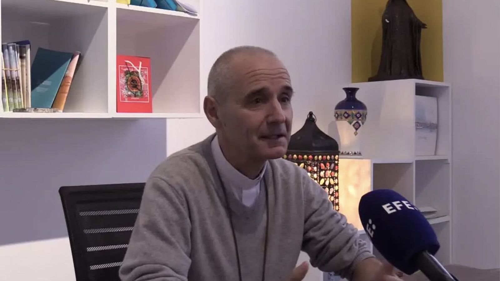 El cardenal Jean-Paul Vesco