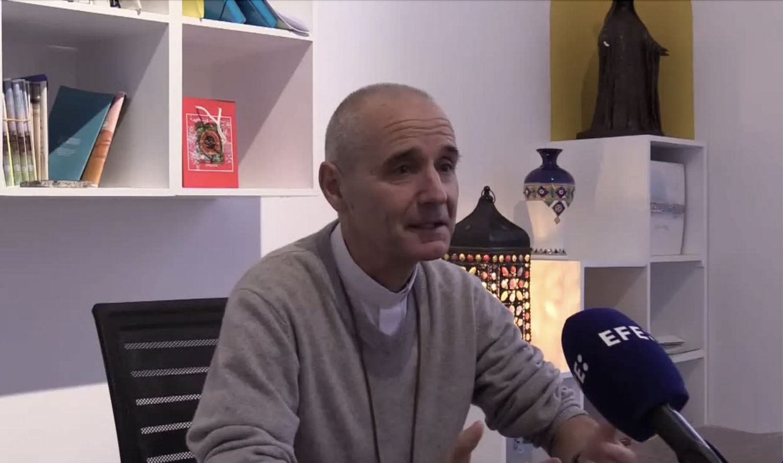 El cardenal Jean-Paul Vesco