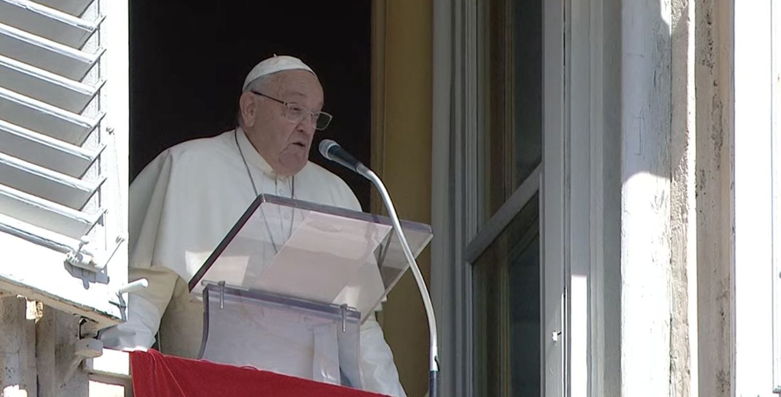 El Papa, a los fieles