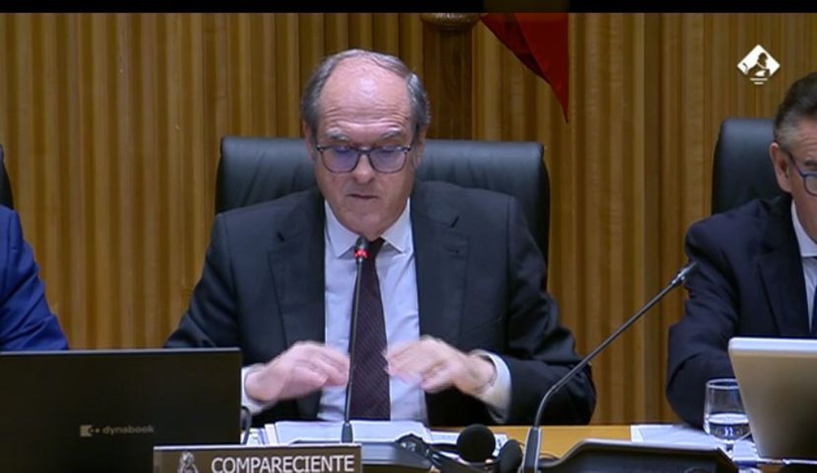 Gabilondo presentó su informe