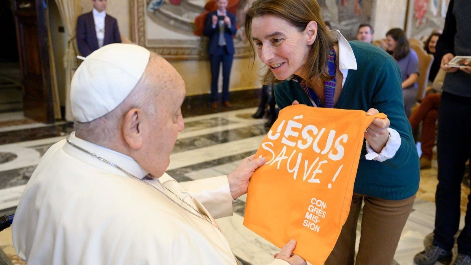 Audiencia del papa a los miembros de "Congres Mission"