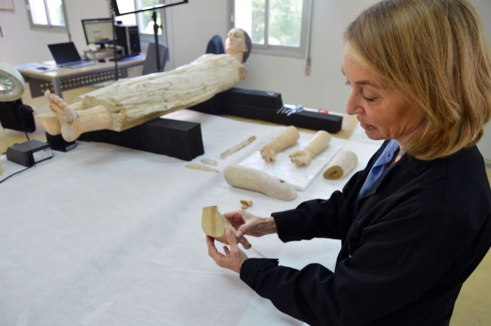 Taller del Instituto Valenciano de Conservación, Restauración e Investigación (IVCR+i), Castellón.