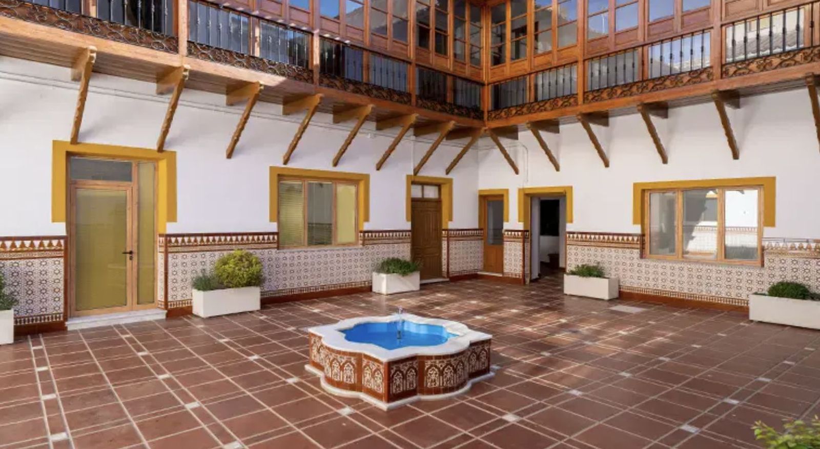 Patio del Ayuntamiento de Jumilla