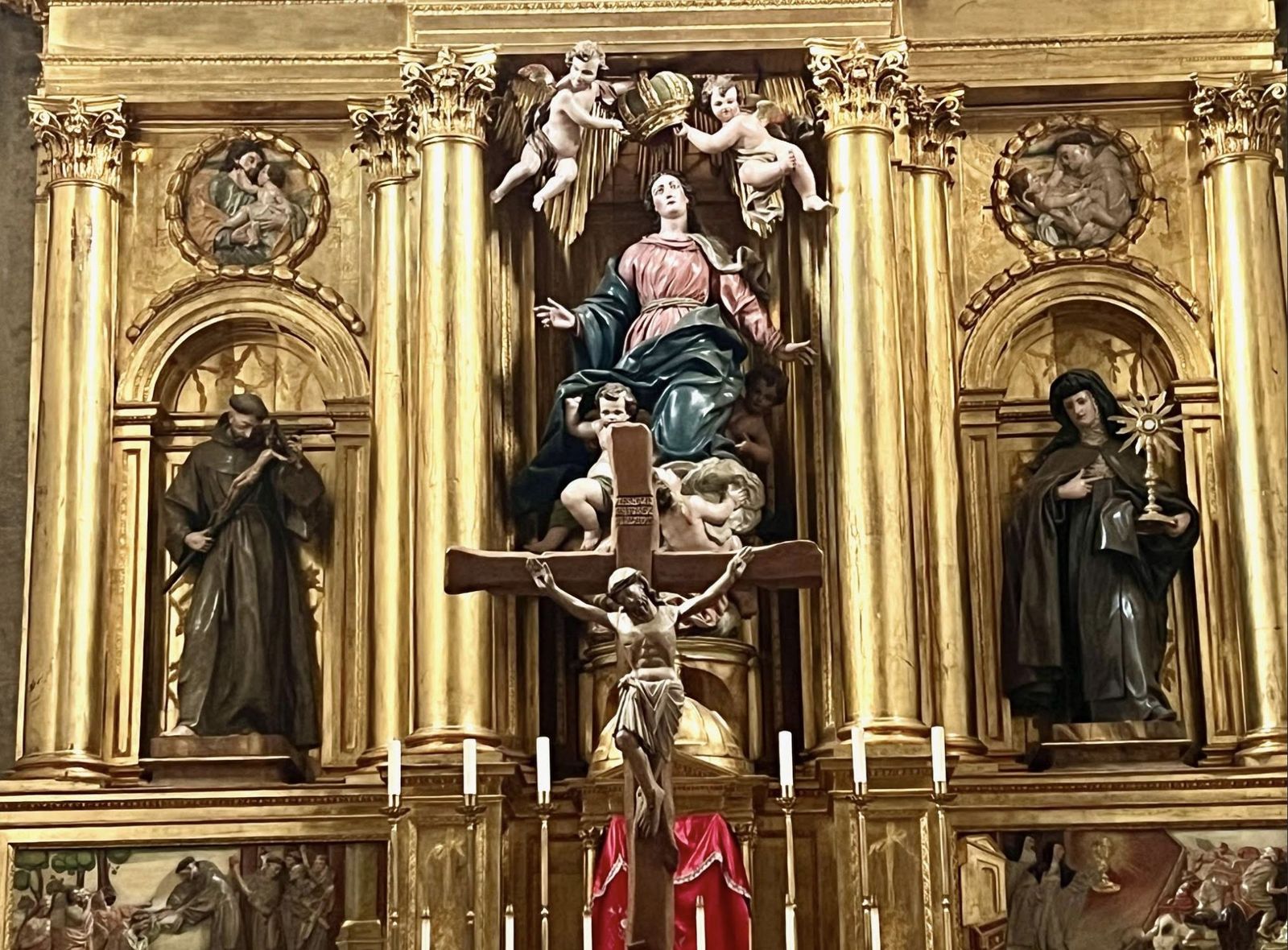 La Virgen del retablo de Belorado