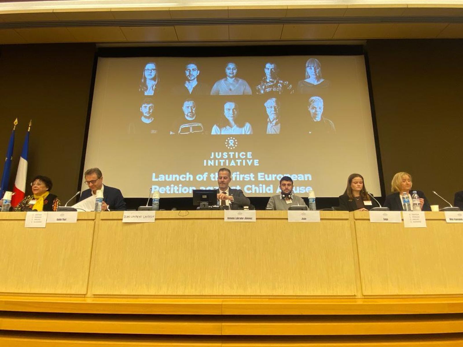 Presentación de la campaña en la Asamblea nacional