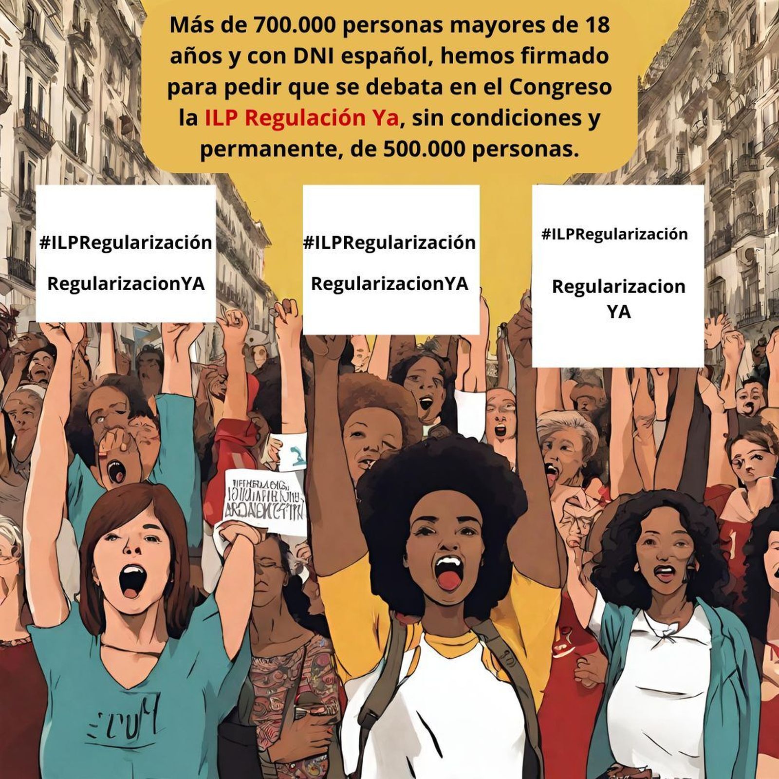 "Un día histórico": todos los partidos, menos VOX, dan luz verde a la futura legalización de medio millón de migrantes