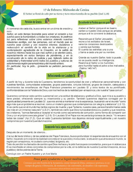 40 dias 17 de febrero