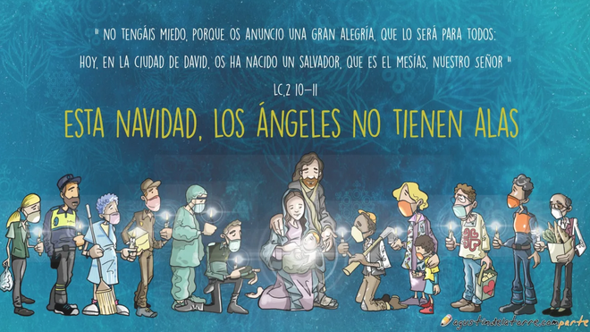 Navidad de angeles sin alaas