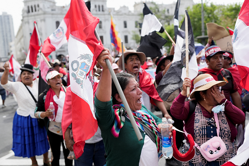 Protestas en Perú
