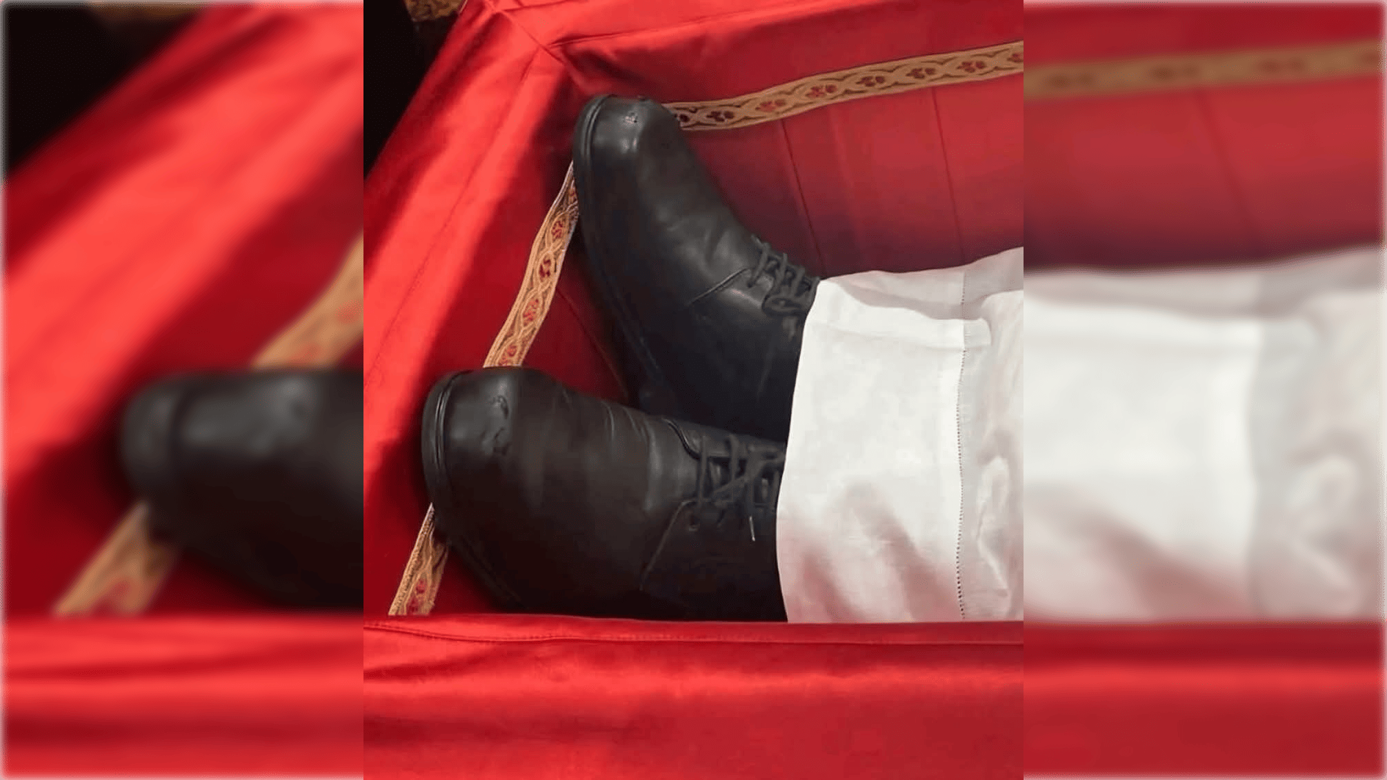 Los zapatos del Papa Francisco