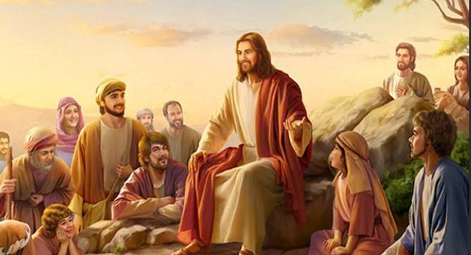 Jesus y los discípulos